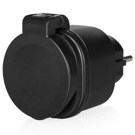 Set de mini enchufes para exterior smartwares sh4-99653/ negros - Imagen 2