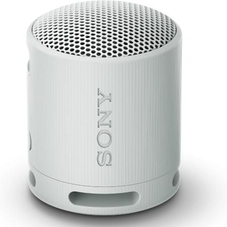 Altavoz portable con bluetooth sony xb100/ 2.0/ gris claro