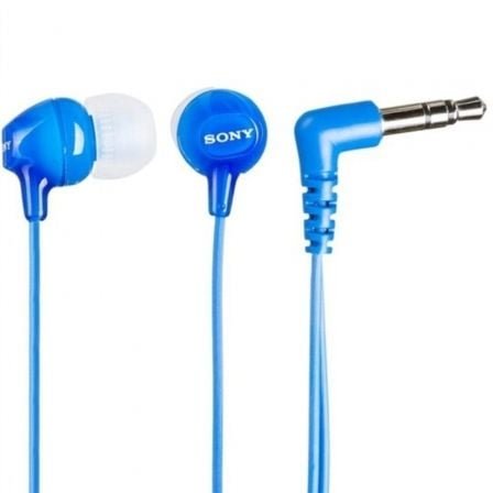 Auriculares intrauditivo sony mdrex15lpi/ jack 3.5/ azules - Imagen 2