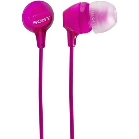 Auriculares intrauditivos sony mdrex15lpp/ jack 3.5/ rosas - Imagen 2