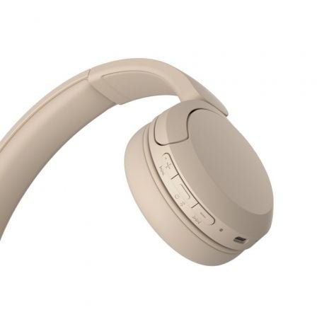 Auriculares inalámbricos sony wh-ch520/ con micrófono/ bluetooth/ beige - Imagen 4