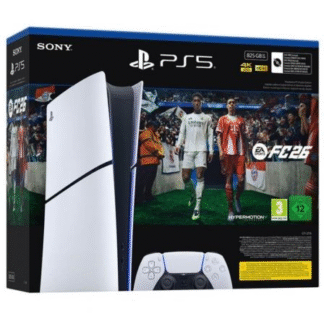 Consola sony playstation 5 - ps5 slim 825gb/ incluye mando dual sense y juego ea sports fc 26