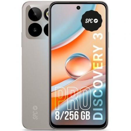 Smartphone spc discovery 3 pro 8gb/ 256gb/ 6.7"/ niebla lunar