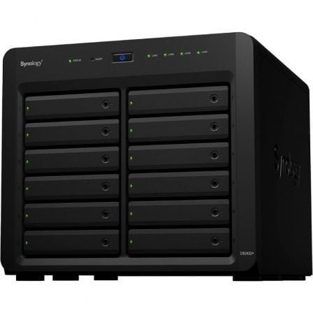 Nas synology diskstation ds2422+/ 12 bahías 3.5"- 2.5"/ 4gb ddr4/ formato torre