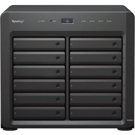 Nas synology diskstation ds2422+/ 12 bahías 3.5"- 2.5"/ 4gb ddr4/ formato torre - Imagen 2
