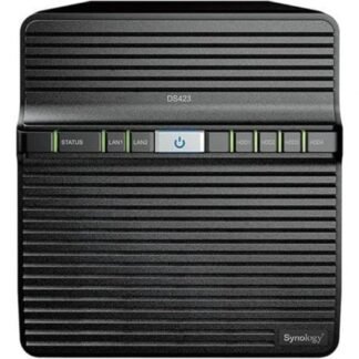 Nas synology diskstation ds423/ 4 bahías 3.5"- 2.5"/ 2gb ddr4/ formato torre