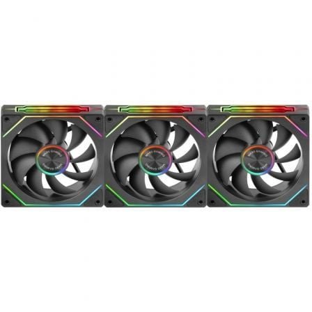 Pack 3 ventiladores mars gaming mf-linkfinitykit2/ 12cm/ argb - Imagen 5