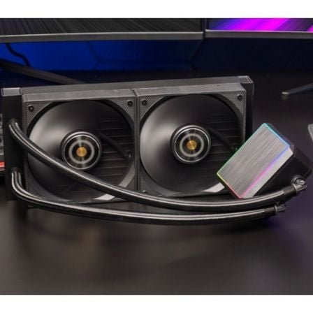 Sistema de refrigeración líquida mars gaming ml-proii240/ negro - Imagen 2