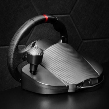 Volante con pedales y cambio de marchas manual mars gaming mwh-rsxone - Imagen 4