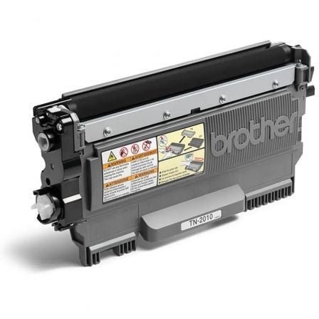 Tóner original brother tn-2010/ negro - Imagen 2