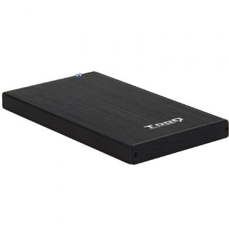 Caja externa para disco duro de 2.5" tooq tqe-2527b/ usb 3.1