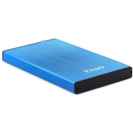 Caja externa para disco duro de 2.5" tooq tqe-2527bl/ usb 3.1