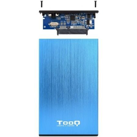 Caja externa para disco duro de 2.5" tooq tqe-2527bl/ usb 3.1 - Imagen 4