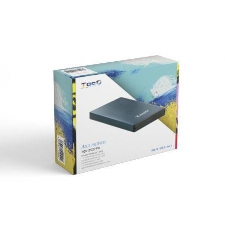 Caja externa para disco duro de 2.5" tooq tqe-2527pb/ usb 3.1 - Imagen 4