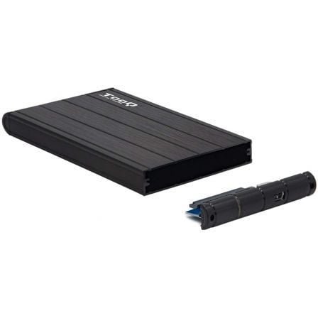 Caja externa para disco duro de 2.5" tooq tqe-2530b/ usb 3.1 - Imagen 2