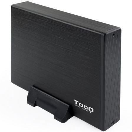 Caja externa para disco duro de 3.5" tooq tqe-3527b/ usb 3.1