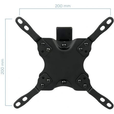 Soporte de pared giratorio/ inclinable/ nivelable tooq lp2042tnl-b para tv de 13-42"/ hasta 20kg - Imagen 2