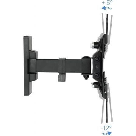 Soporte de pared giratorio/ inclinable/ nivelable tooq lp2042tnl-b para tv de 13-42"/ hasta 20kg - Imagen 3