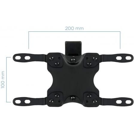 Soporte de pared giratorio/ inclinable/ nivelable tooq lp2042tnl-b para tv de 13-42"/ hasta 20kg - Imagen 4