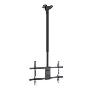 Soporte de techo giratorio/ inclinable/ nivelable tooq lpce1186tsli-xl-b para tv de 43-86"/ hasta 60kg