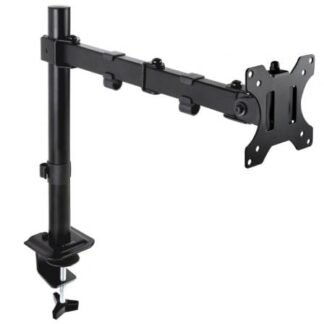Soporte de mesa para monitor tooq db1801tn-b/ giratorio/ inclinable/ hasta 8kg