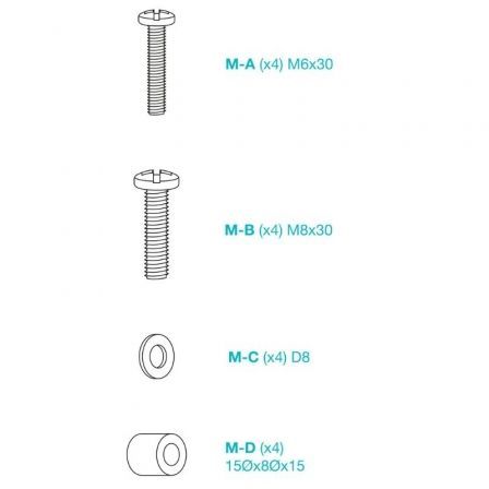 Soporte de pared inclinable tooq lp1082f-b para tv de 37-80"/ hasta 45kg - Imagen 5