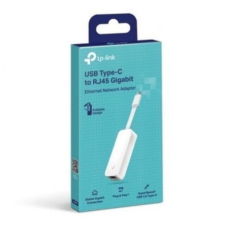 Adaptador usb tipo-c - rj45 gigabit ethernet tp-link ue300c/ 1000mbps - Imagen 5