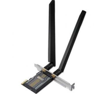 Tarjeta de red inalámbrica-pci express tp-link archer tbe400e/ wifi 7/ 6500mbps/ 2.4/5ghz/6ghz