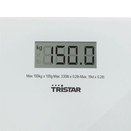 Báscula de baño tristar wg-2419/ hasta 150kg - Imagen 2