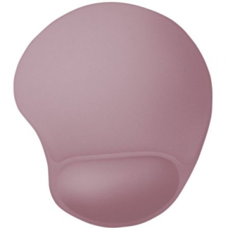 Alfombrilla ergonómica trust bigfoot pad/ 16 x 205 x 236mm/ rosa
