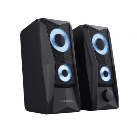 Altavoces trust gaming gxt 606 javv/ 12w/ 2.0/ negros - Imagen 2