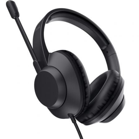 Auriculares trust ayda max/ con micrófono/ jack 3.5/ negros - Imagen 2