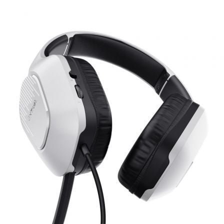 Auriculares gaming con micrófono trust gaming gxt 415 zirox/ jack 3.5/ blancos - Imagen 3