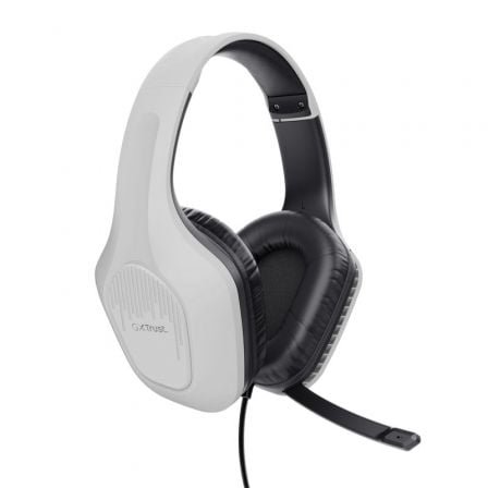 Auriculares gaming con micrófono trust gaming gxt 415 zirox/ jack 3.5/ blancos - Imagen 4