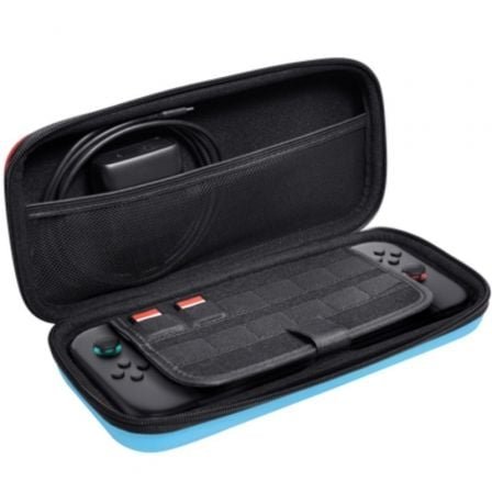 Funda rígida trust gaming gxt 1251rb xl para nintendo switch 2/ rojo y azul - Imagen 2