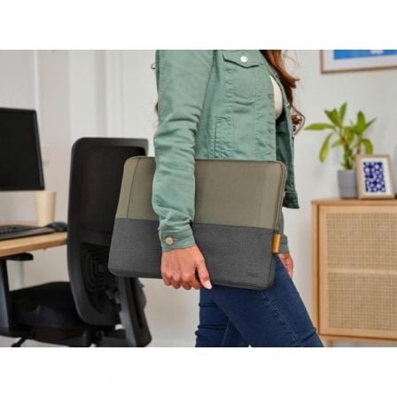 Funda trust lisboa para portátiles hasta 16"/ verde - Imagen 4