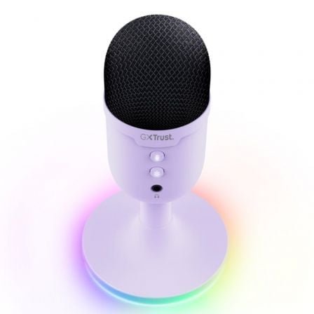 Micrófono trust gaming gxt 234 yunix/ usb/ lila - Imagen 4
