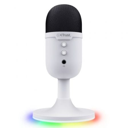 Micrófono trust gaming gxt 234w yunix/ usb/ blanco - Imagen 3