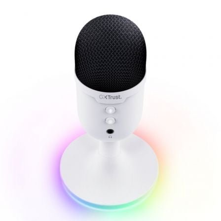 Micrófono trust gaming gxt 234w yunix/ usb/ blanco - Imagen 4