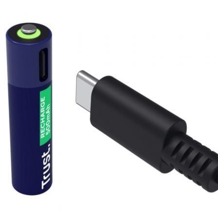 Pack de 2 pilas aaa trust 25585/ recargables - Imagen 3
