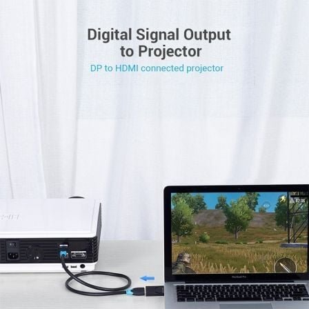 Adaptador vention hbkb0/ displayport macho - hdmi hembra - Imagen 5