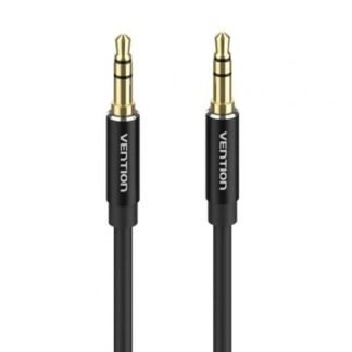 Cable estéreo vention baxbd/ jack 3.5 macho - jack 3.5 macho/ 50cm/ negro