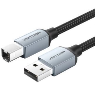 Cable usb 2.0 impresora vention ctthg/ usb tipo-b macho - usb macho/ 480mbps/ 1.5m/ gris