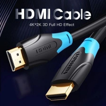 Cable hdmi 2.0 4k vention aacbq/ hdmi macho - hdmi macho/ 20m/ negro - Imagen 4
