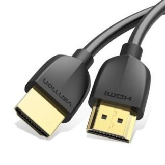 Cable hdmi 2.0 4k portatil vention aaibd/ hdmi macho - hdmi macho/ 50cm/ negro