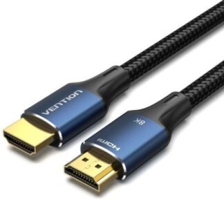 Cable HDMI 2.1 8K Vention algli/ HDMI macho - HDMI macho/ 3m/ azul