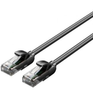 Cable de red rj45 utp vention iabbf cat.5e/ 1m/ negro