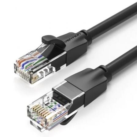 Cable de red rj45 utp vention ibebg cat.6/ 1.5m/ negro