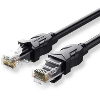 Cable de red rj45 utp vention ibebu cat.6/ 35m/ negro