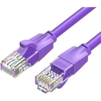 Cable de red rj45 utp vention ibevh cat.6/ 2m/ morado